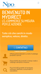 Mobile Screenshot of ecommerce.npodirect.it